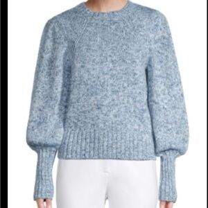 Women’s Elie Tahari Light Blue Crew Neck Sweater M / NWT